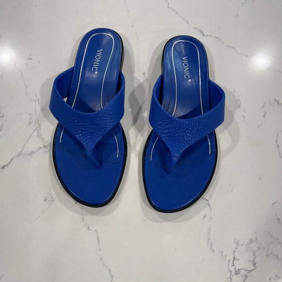 Vionic Agave Cobalt Blue Women's Sandals size 7 - Picture 1 of 8